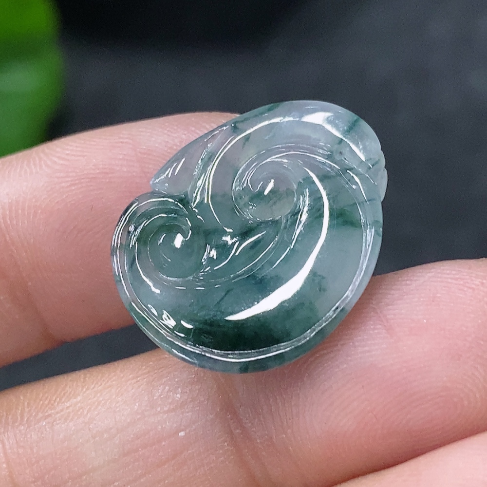 F34977198 Jadeite Pendant Ruyi Total Weight: 2.03g