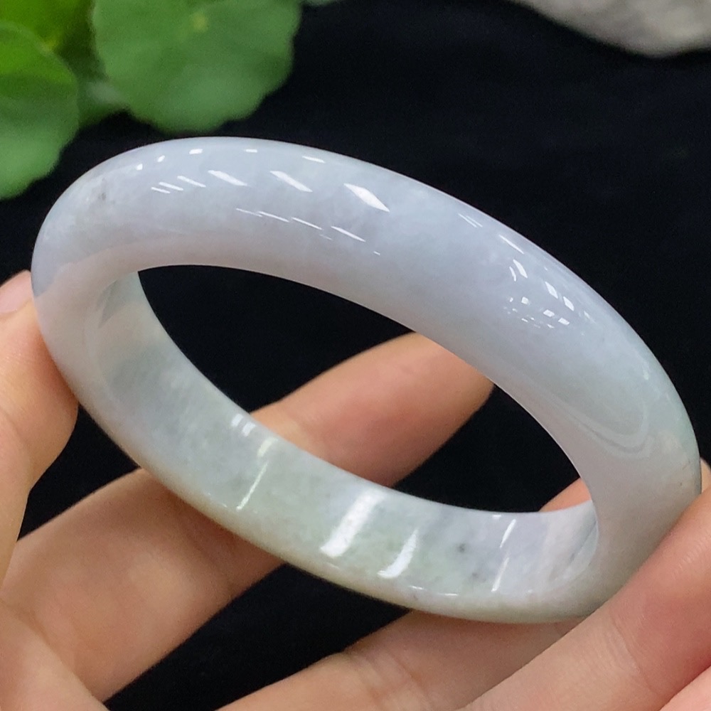 F31585580 Jadeite Round Bangle 54.7 Circle Size Total Weight Approx. 55.16g