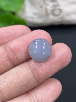 F42973717 翡翠蛋面镶嵌件 货品总重约1.57g