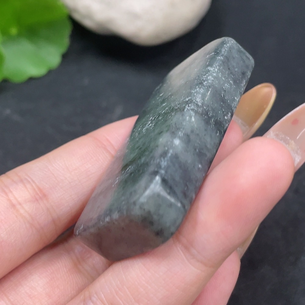 H32705689 Hetian Jade Pendant Plain Pendant Total Weight About 45.2g