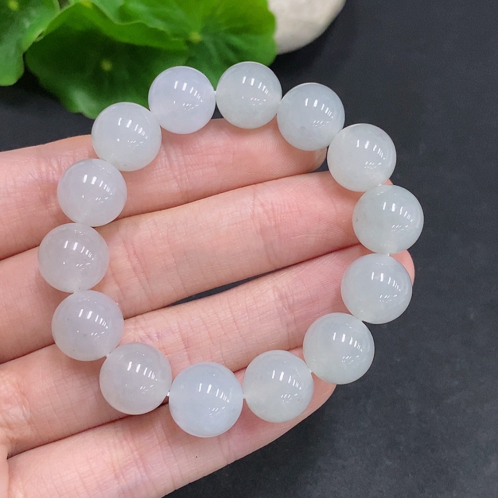 F35078082 Jadeite Bracelet Total Weight About 34g Size Approx. 11mm