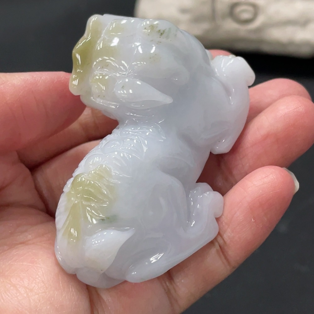 F28283888 Jadeite Pi Xiu Pendant Total Weight Approx. 80.8g