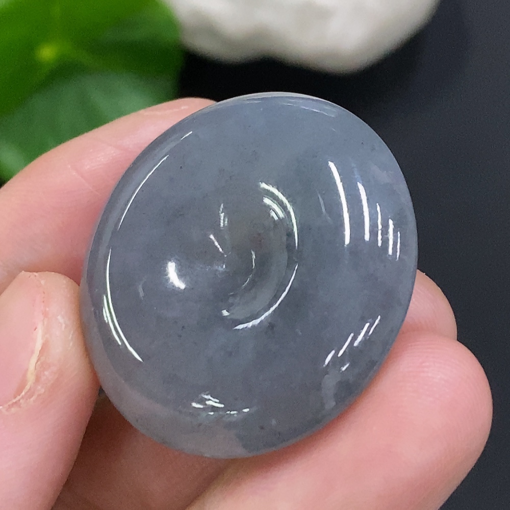 F34070047 Jadeite Safety Buckle, Total Weight Approx. 16.9g