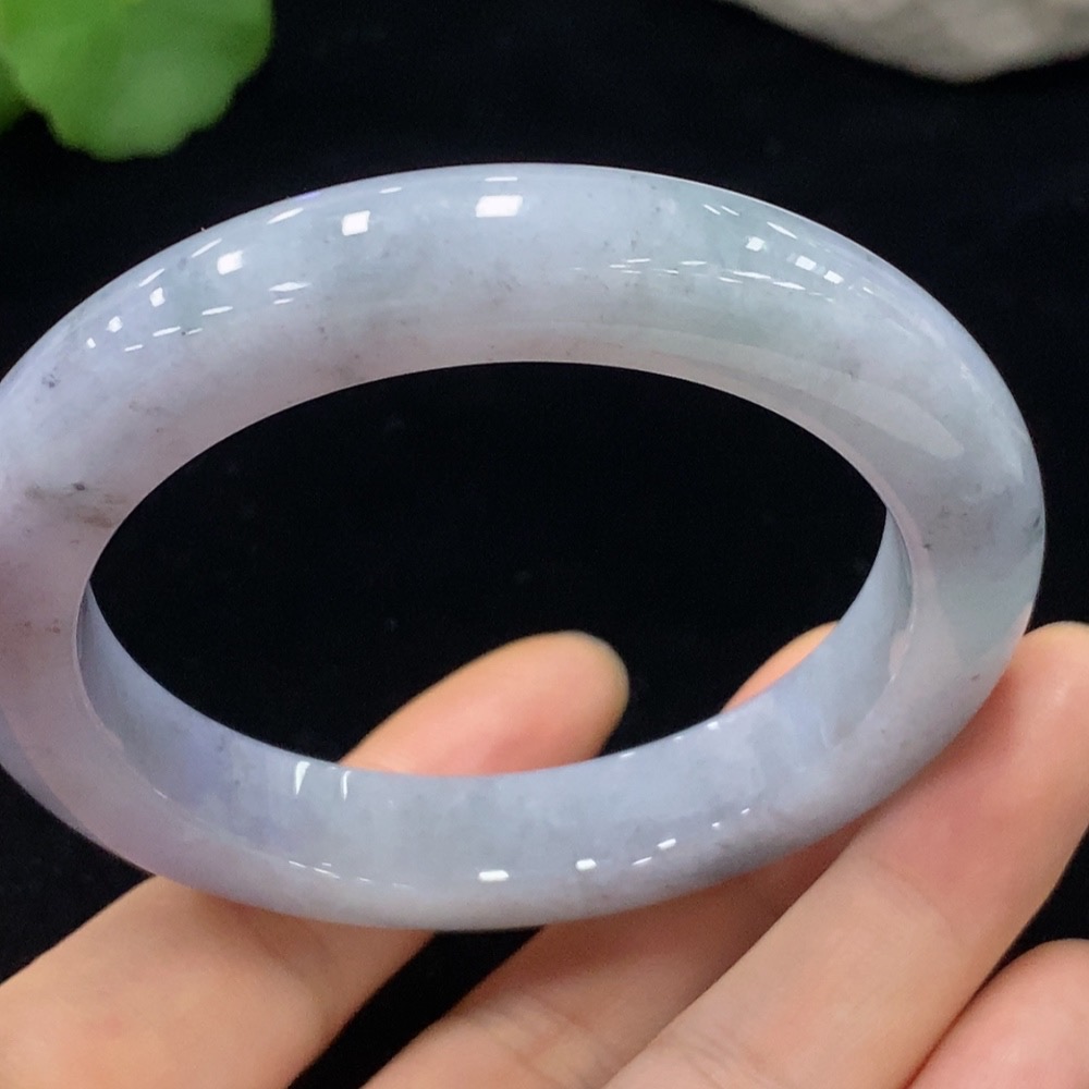 F30531102 Jadeite Regular Bangle 56.4 Circle Size Total Weight Approx. 63.89g