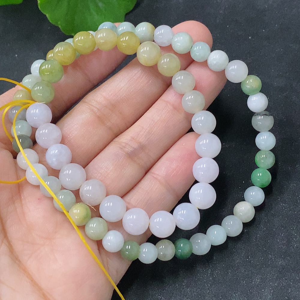 F31661882 Jadeite Bracelet Sell as a Lot Color Origin Undetermined