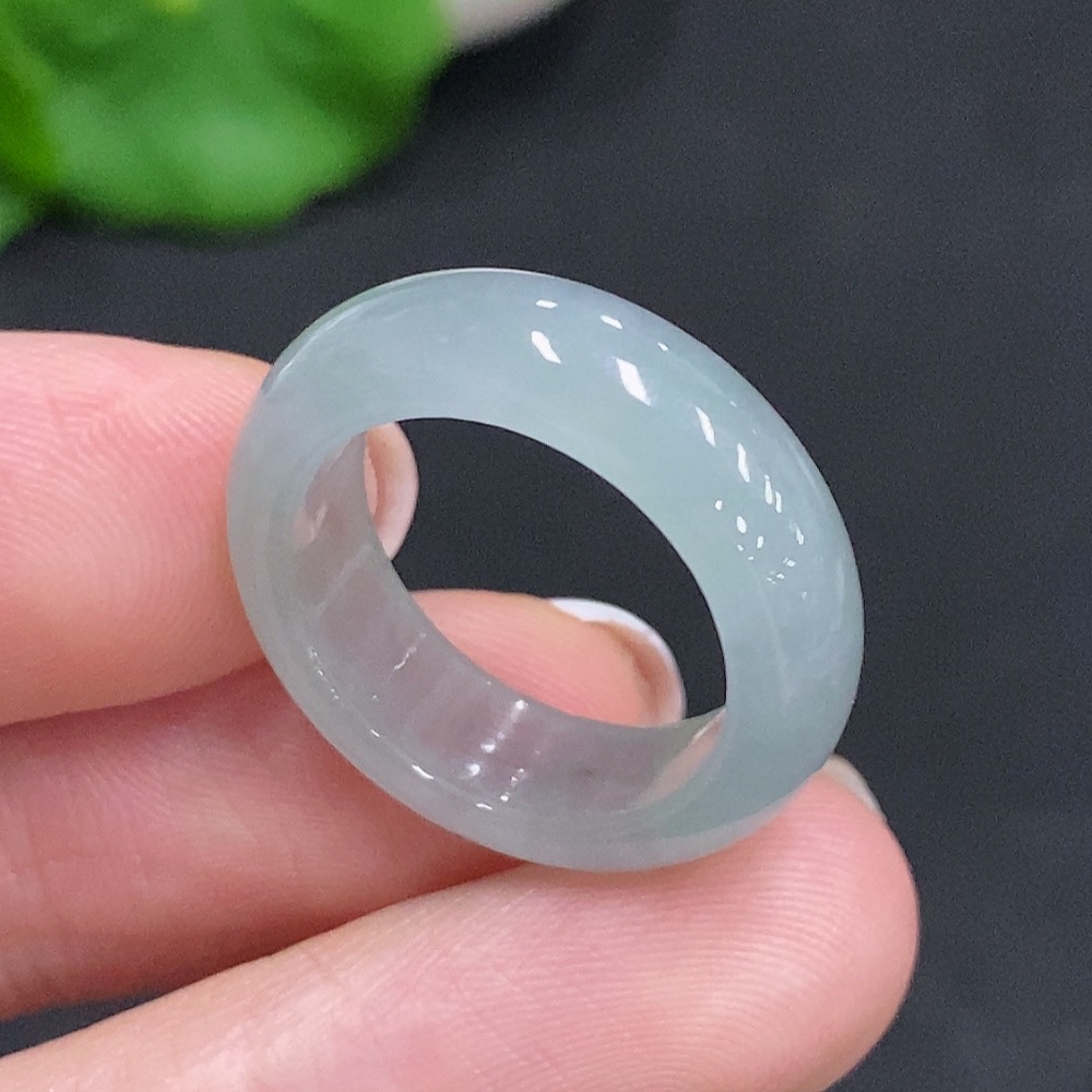 F34967743 Jadeite Ring Total Weight Approx. 3.6g Size 12
