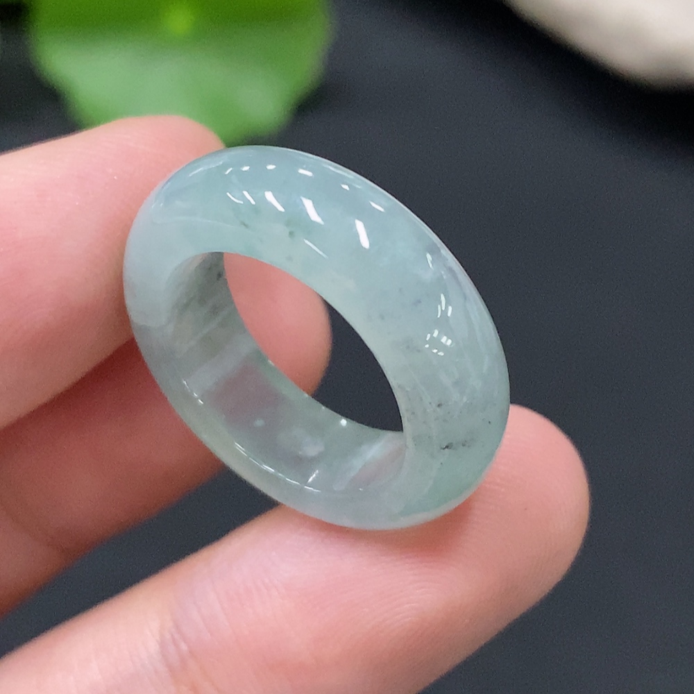 F27123630 Jadeite Ring Total Weight Approx.4.23g Size 9