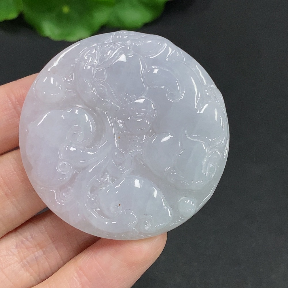 F35079400 Jadeite Pixiu Pendant Total Weight Approx. 31.1g
