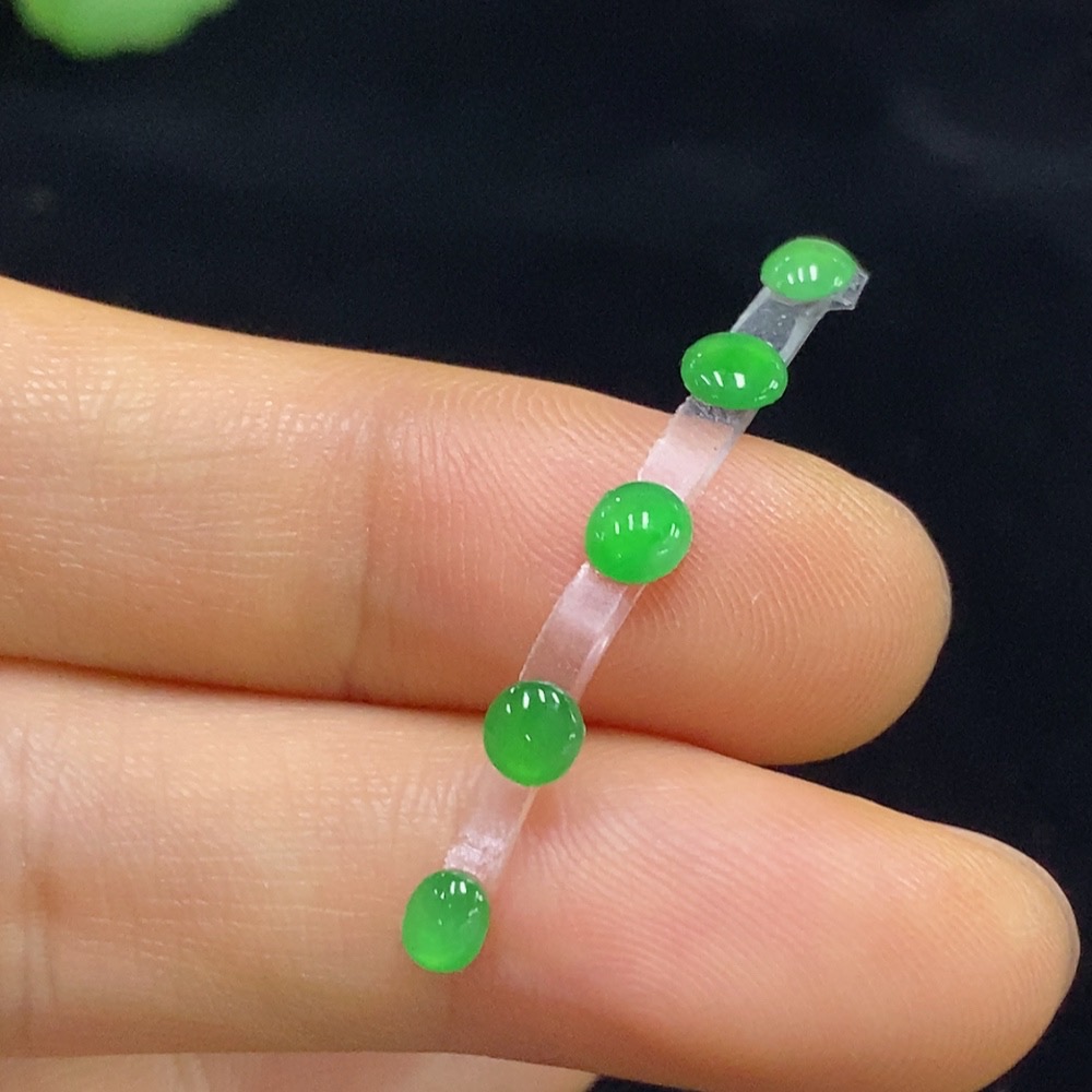 F34044049 Jadeite Cabochons Sell as a Lot