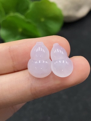 F34964548 Jadeite Gourd Inlaid Pieces Sell as a Lot