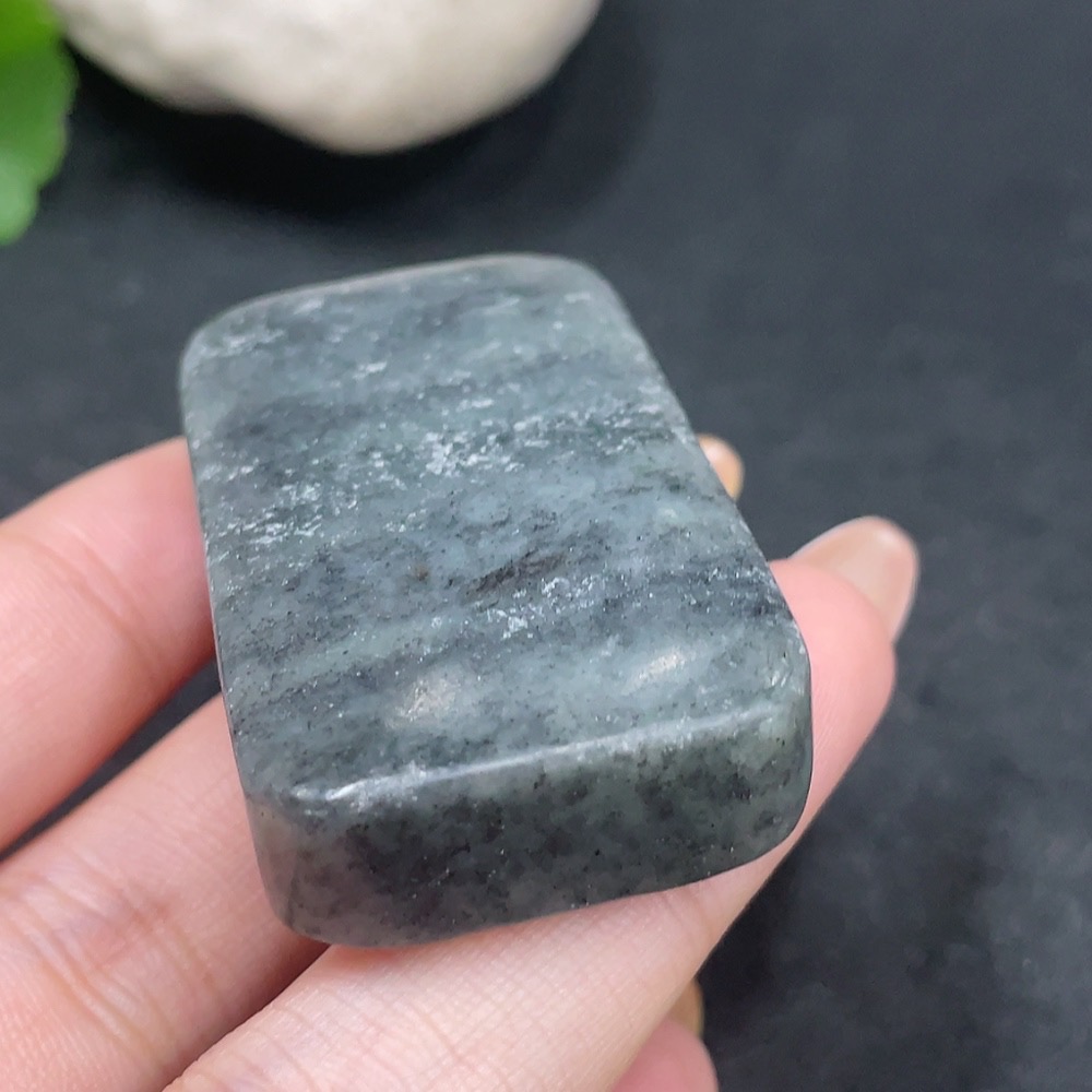 H32705689 Hetian Jade Pendant Plain Pendant Total Weight About 45.2g