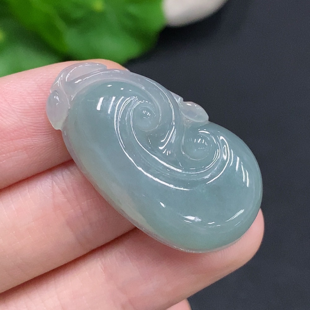 F32757208 JadeiteRuyi Pendant, Total Weight Approx. 8.8g
