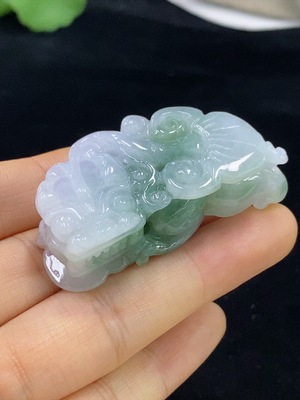 F32790003 Jadeite Pixiu Pendant Total Weight Approx. 36.95g