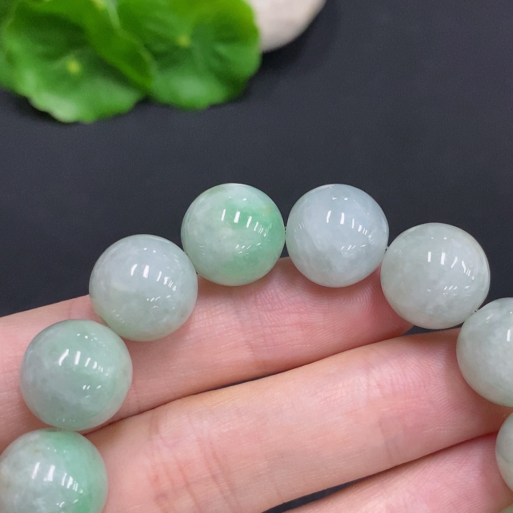 F33907484 Jadeite Bracelet Total Weight Approx. 61.5g Size About 13.3mm