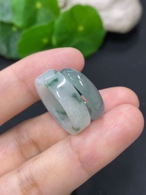 F46598160 翡翠戒圈一手走 圈口12/9