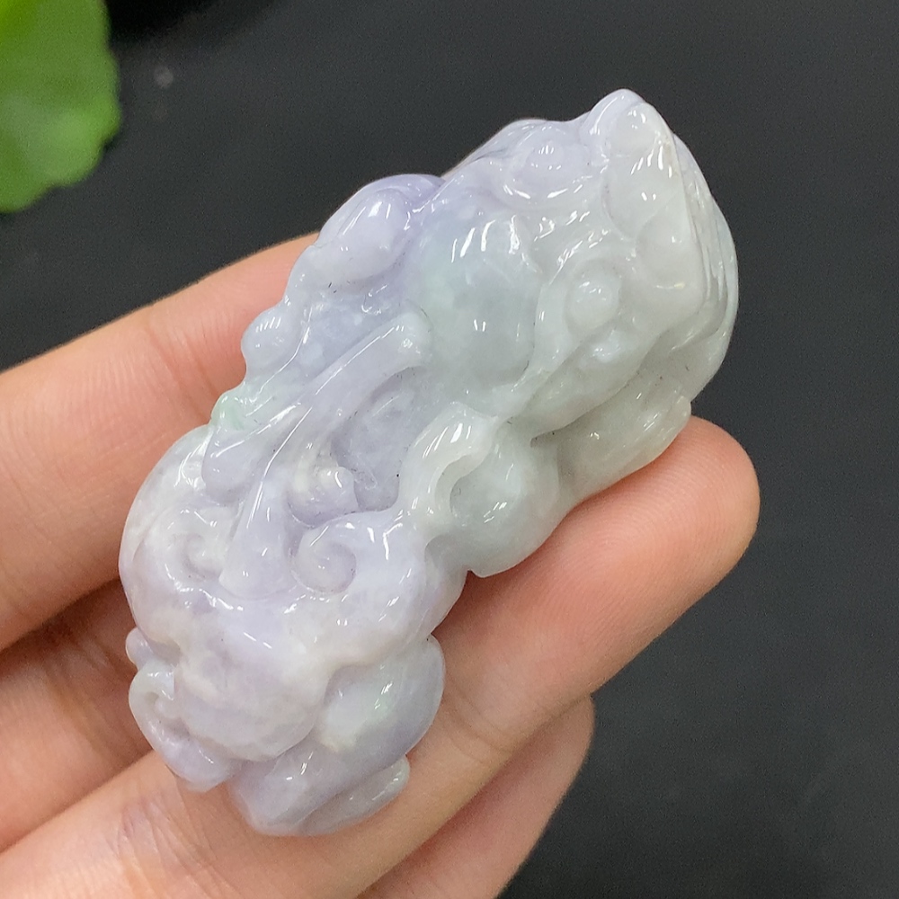 F28197691 Jadeite Pendant, Total Weight Approx. 41.7g, Pixiu