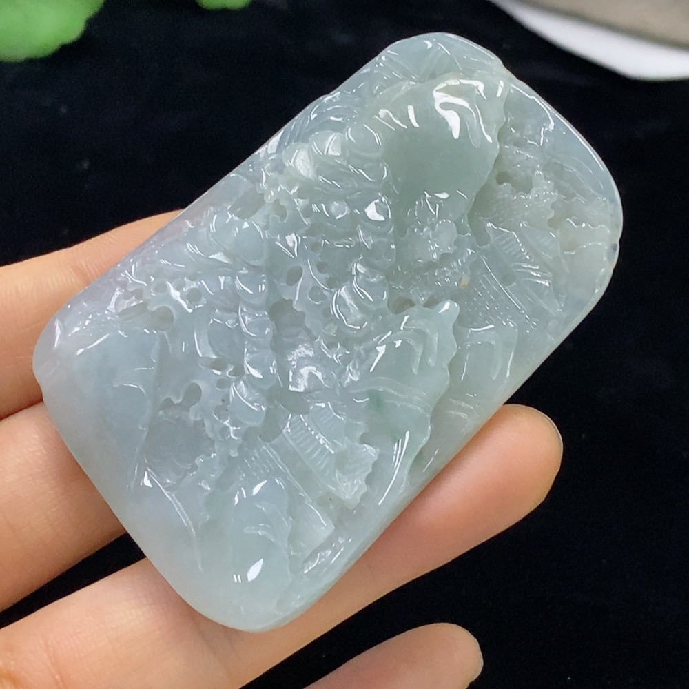 F31649463 JadeiteLandscape Pendant