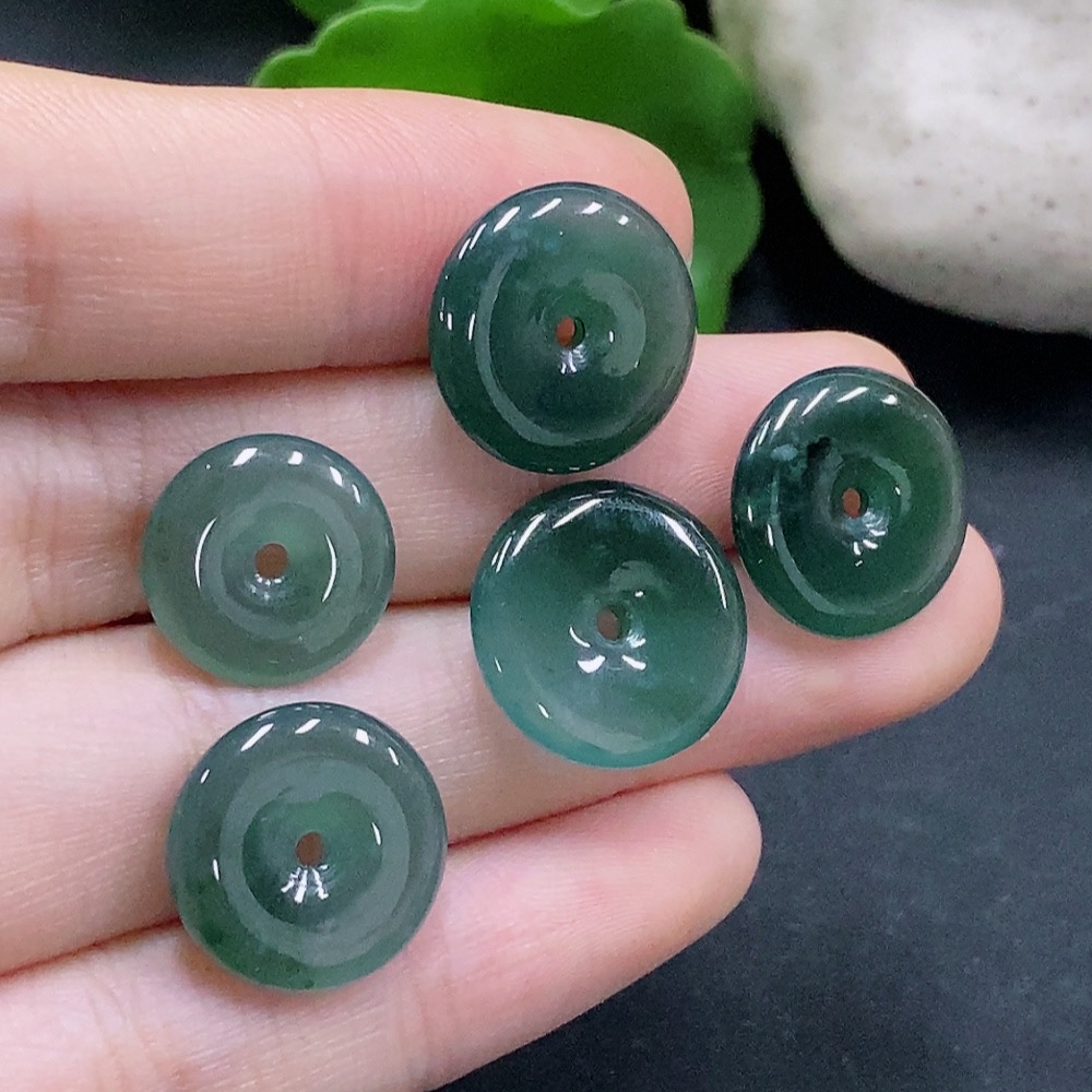 F31630476 Jadeite Pendants Sell as a Lot
