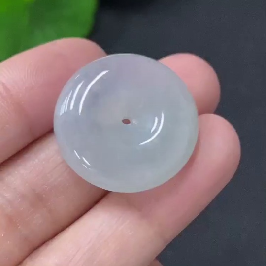 F30573070 JadeitePendant Safety Buckle, total weight approx. 7.22g