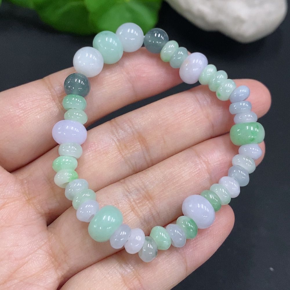F29409962 Jadeite Bracelet Total Weight About 14.8g