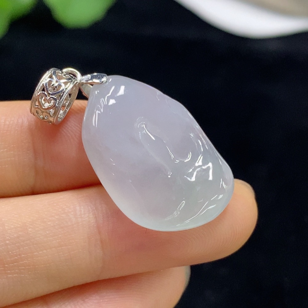 F33910552 Jadeite Enlightenment Pendant Non-Gold Total Weight Approx. 5.57g