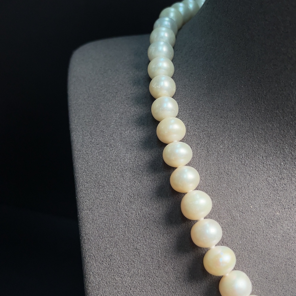 C34993202 Pearl Necklace Non-Gold Total Weight Approx. 49g Size About 9.3mm