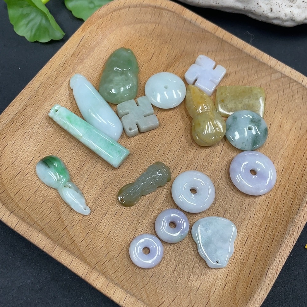 F12383908 Jadeite Pendant Wholesale Set