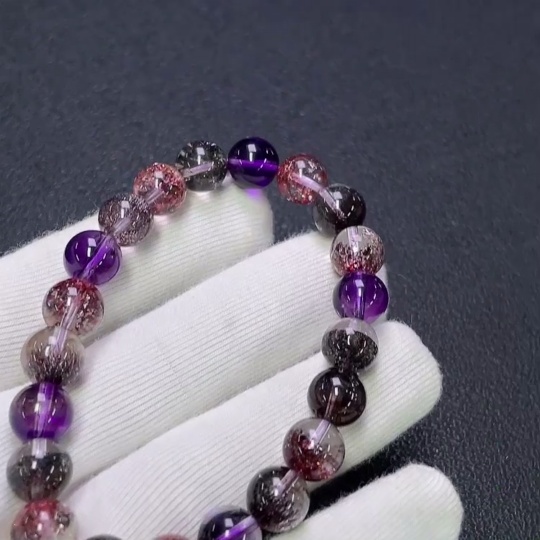 C30473983 Crystal Bracelet Total Weight About 22g Size About 9.2mm