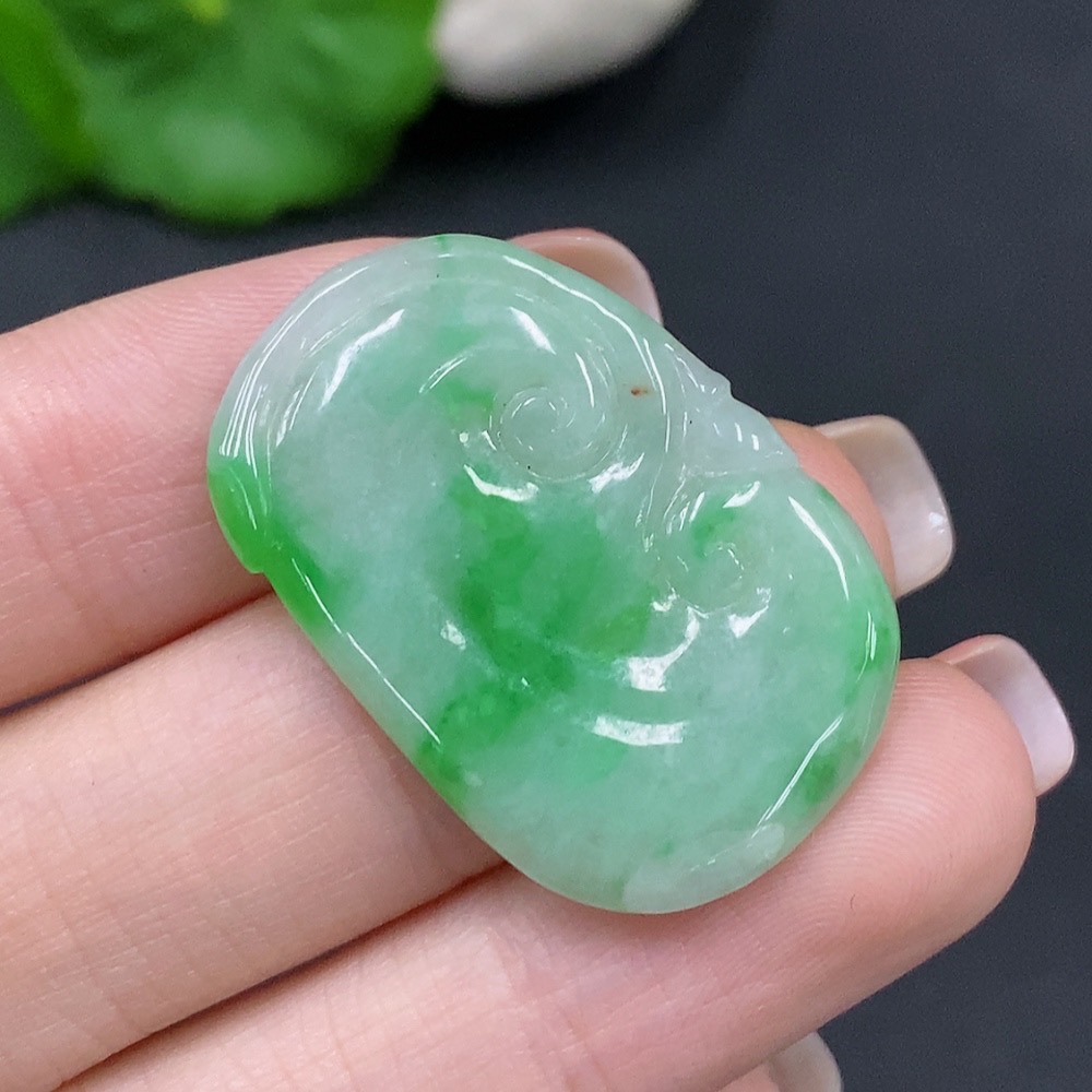 F27074060 JadeiteRuyi Pendant Total Weight Approx. 4.4g