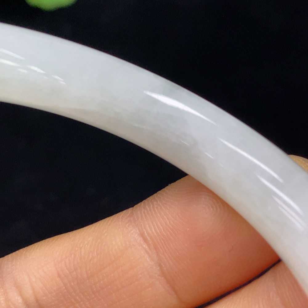 F35137280 Jadeite Round Bangle Total Weight Approx. 36.64g Size 53.6