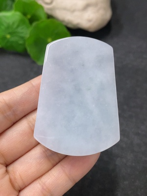 F34954694 Jadeite Plain Pendant Total Weight Approx. 69.79g