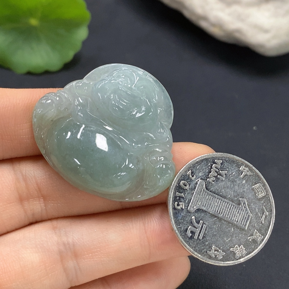 F13460384 Jadeite Buddha Pendant