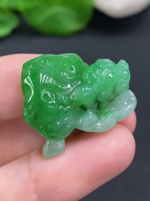 F33906168 Jadeite Pixiu Pendant Total Weight Approx. 9.5g