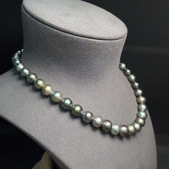 C32783870 Seawater Pearl Necklace Color Origin Undetermined Non-Gold Total Weight Approximately 55.25g Size 8-10.7mm