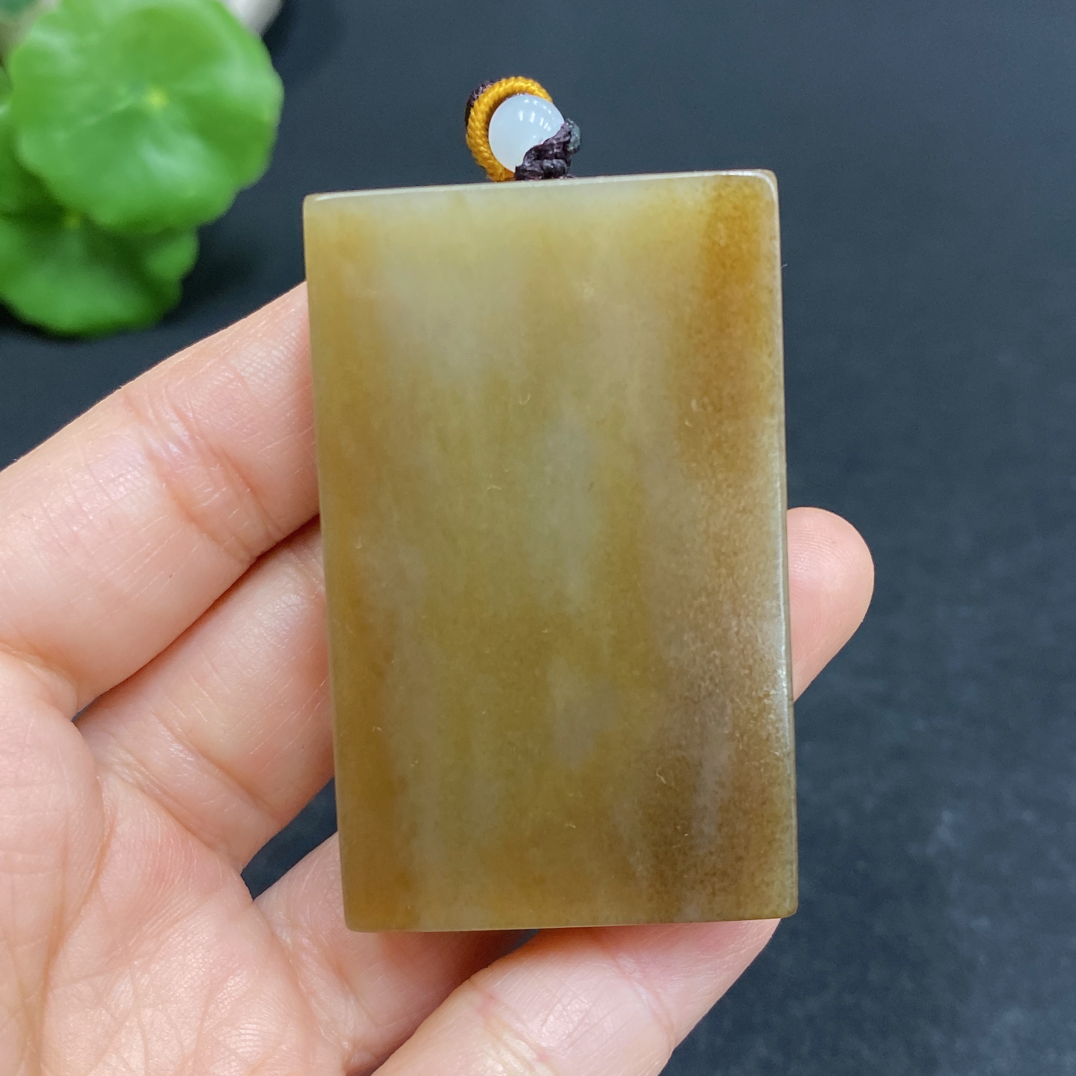 H30467547 Hetian Jade Pendant Plain Pendant