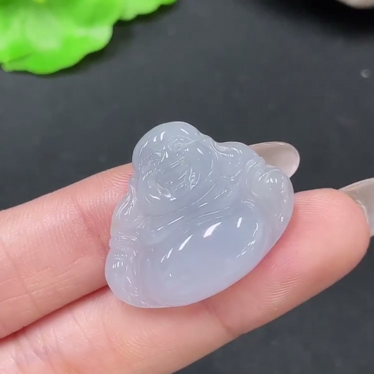 F35137991 Jadeite Pendant Buddha, Total Weight Approx. 5.92g
