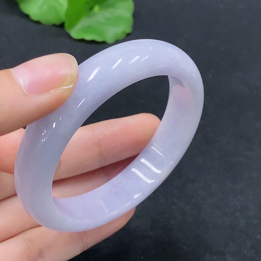 F31684010 Jadeite Round Bangle Size 51.6 Total Weight Approx. 43.48g
