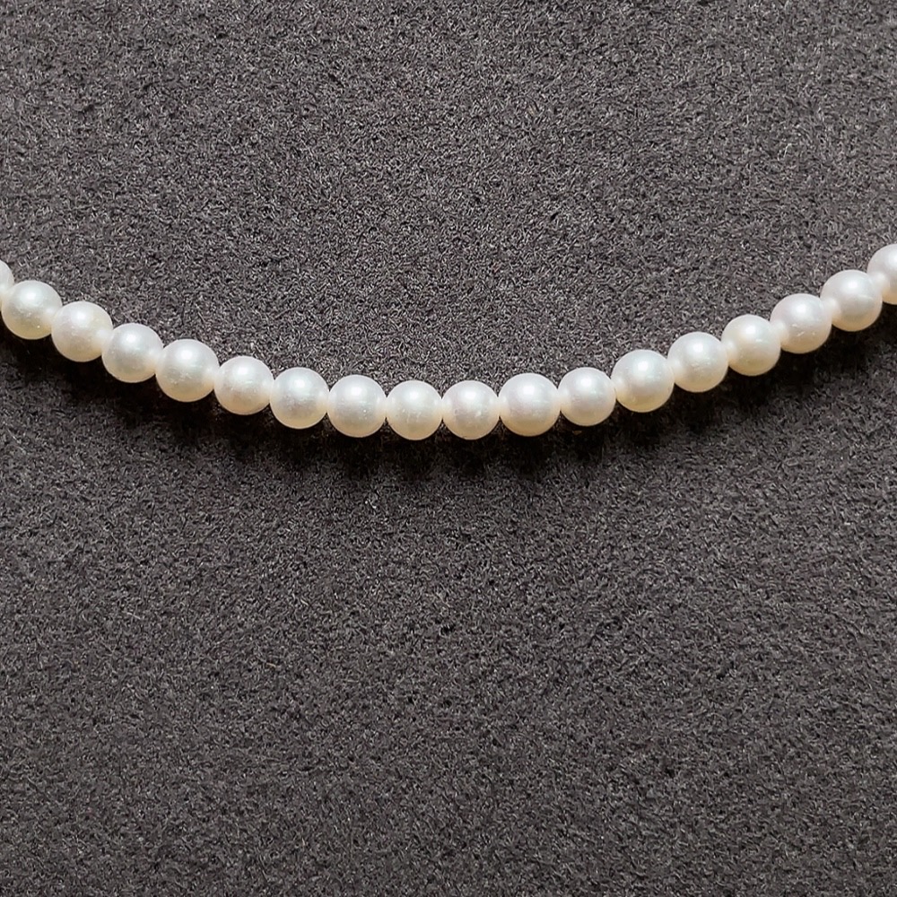 C33937075 Pearl Necklace Non-Gold Total Weight Approx.5.9g Size 3mm