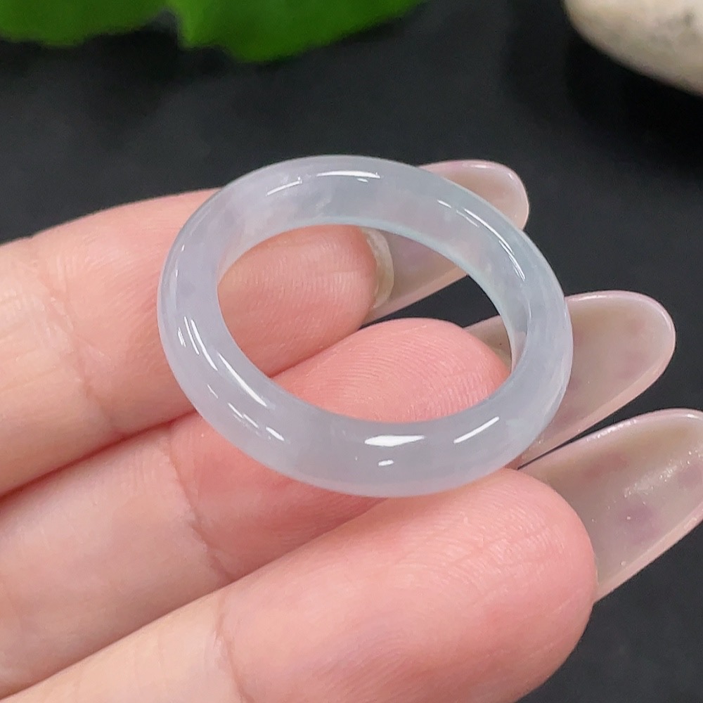 F35082448 Jadeite Ring Size 21 Total Weight Approx. 3.3g