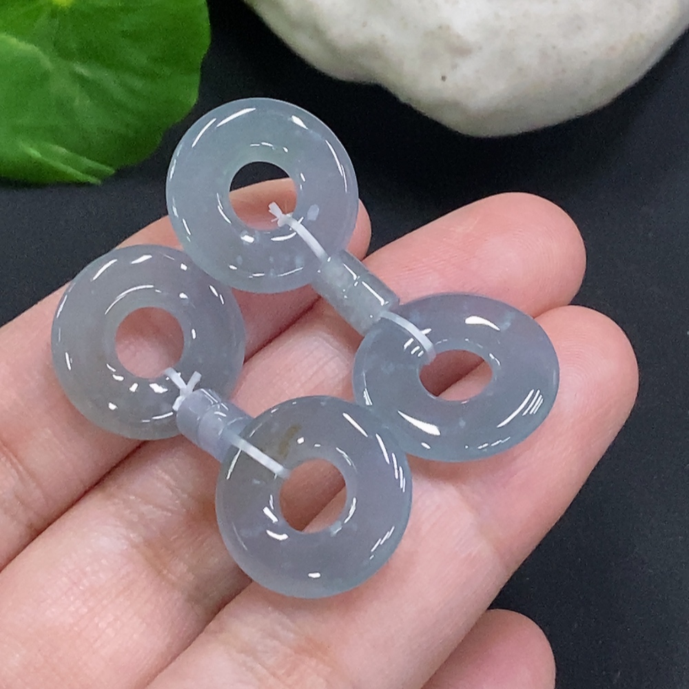 F35164757 Jadeite Donut Pendant Sell as a Lot