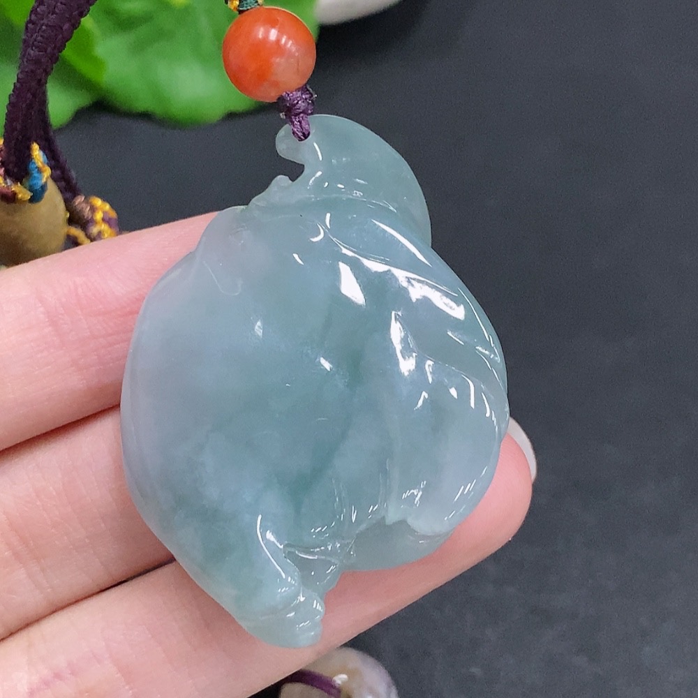 F34003259 Jadeite Enlightenment Pendant