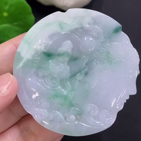 F33857998 Jadeite Enlightenment Pendant