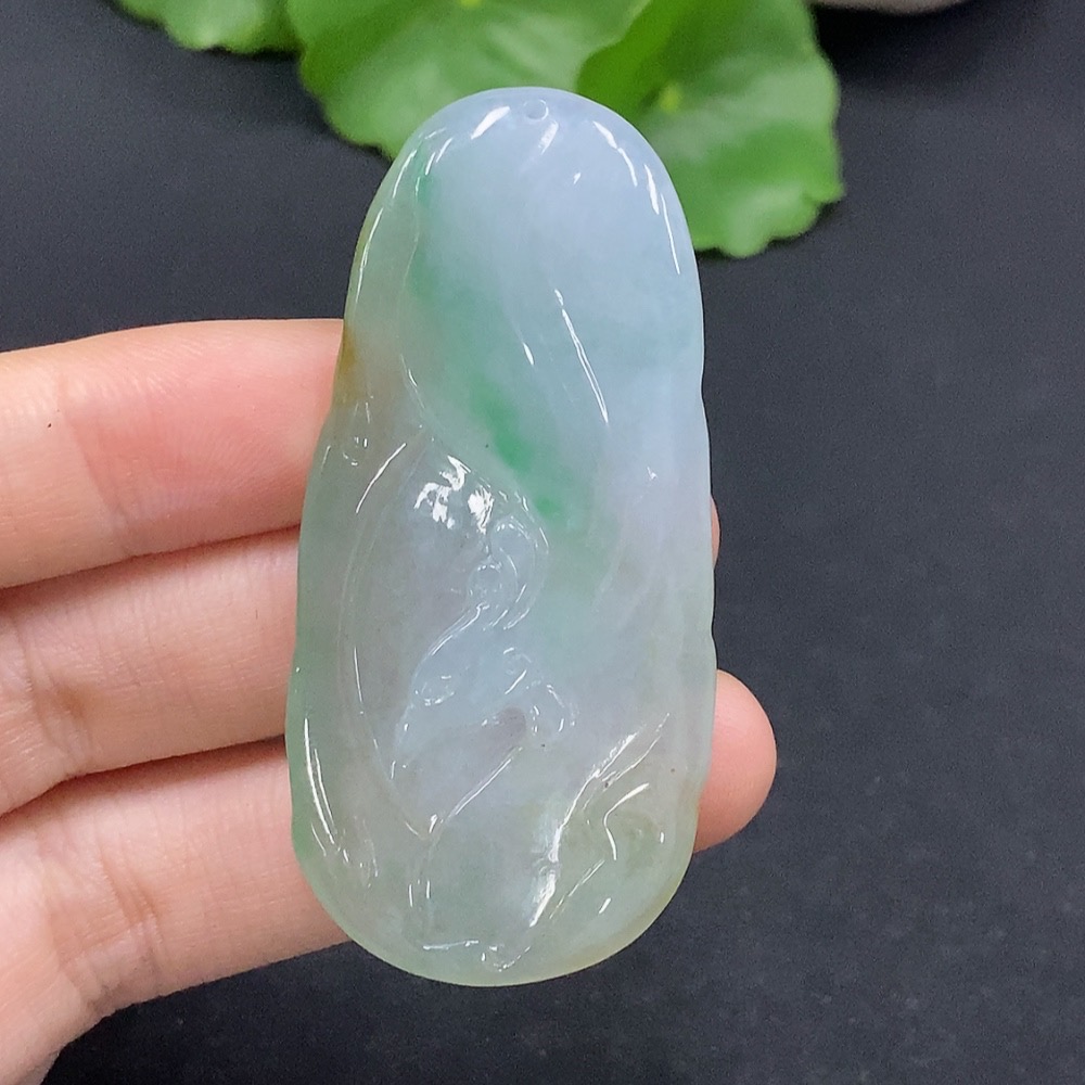 F33866452 Jadeite Phoenix Pendant