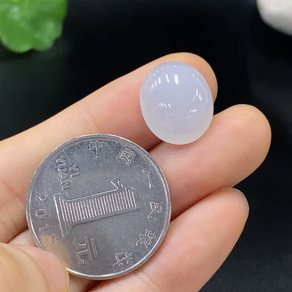 F28236468 Jadeite cabochon Total weight approximately 1.93g