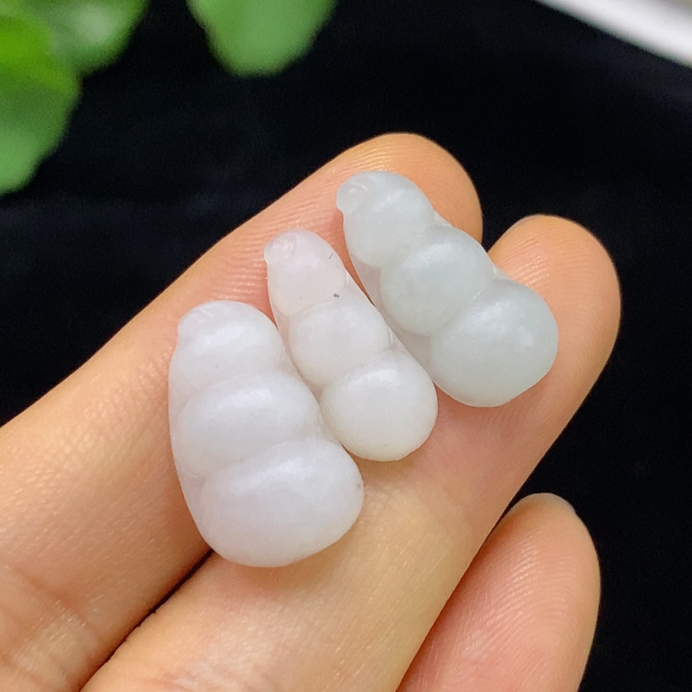 F34975077 Jadeite Pendants Sell as a Lot Unpolished