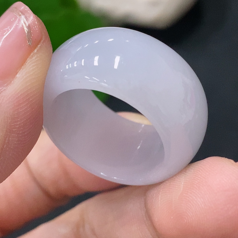 F29404634 Jadeite Ring Size 18 Total Weight Approx. 9.63g