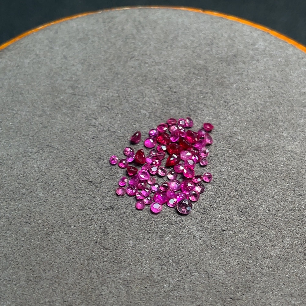 C34040475 Ruby Rough Stone Total Weight Approx. 6.50 Carats Sell as a Lot Qty 10+