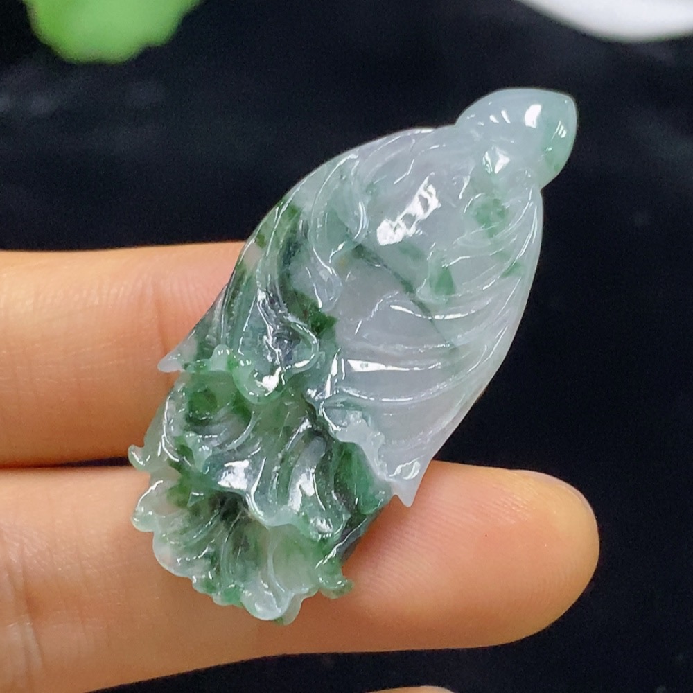 F34974357 Jadeite Cabbage Pendant