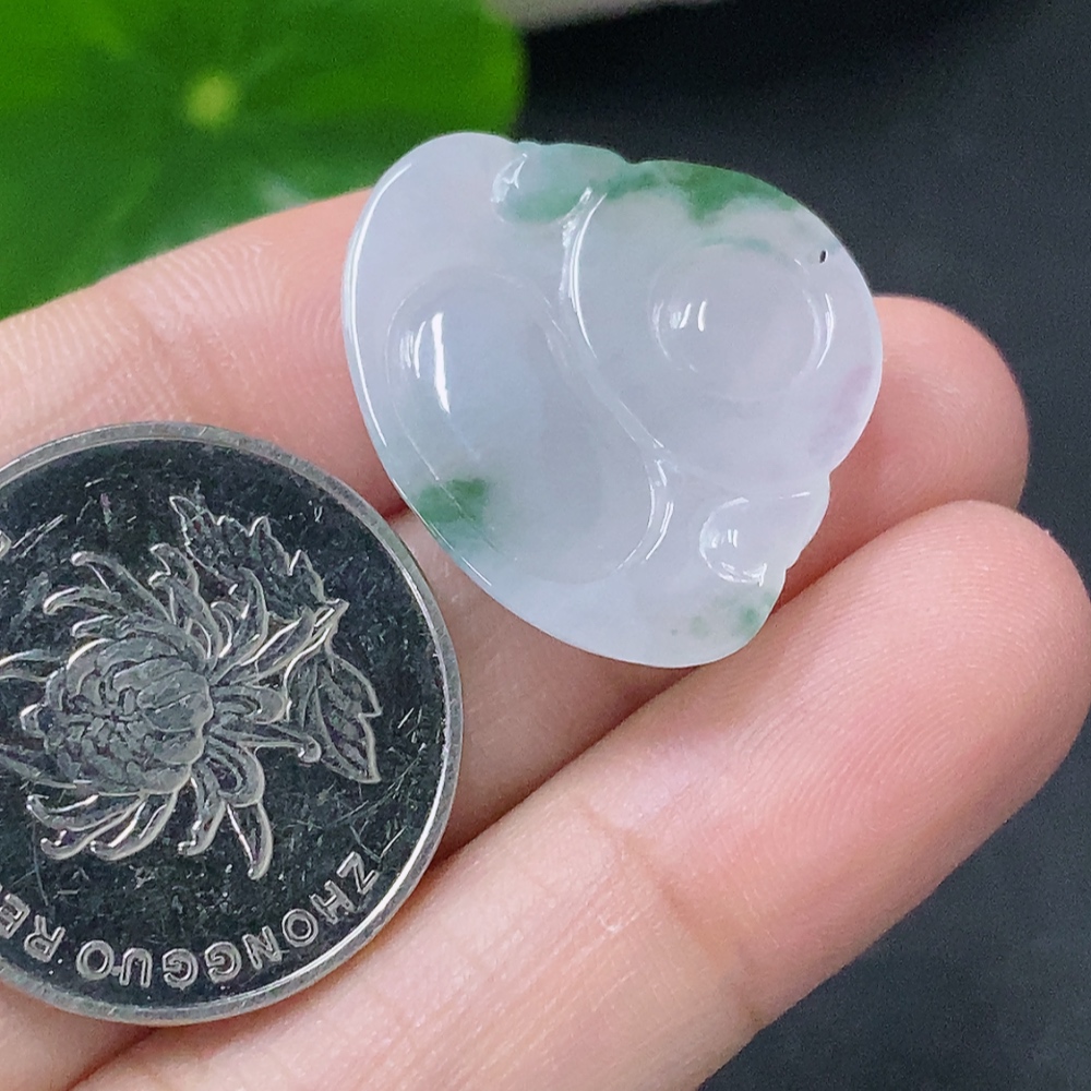 F33830153 Jadeite Pendant Buddha