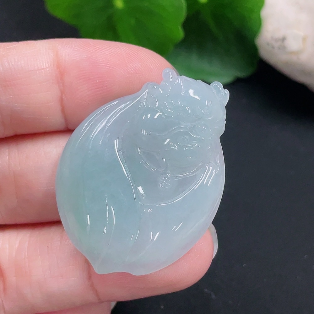 F30484855 Jadeite Pendant Total Weight Approx. 9.5g